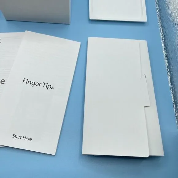 Apple iPhone 4 Black 16GB Empty Box with Tray Manuals Stickers Only NO PHONE - Picture 4 of 10